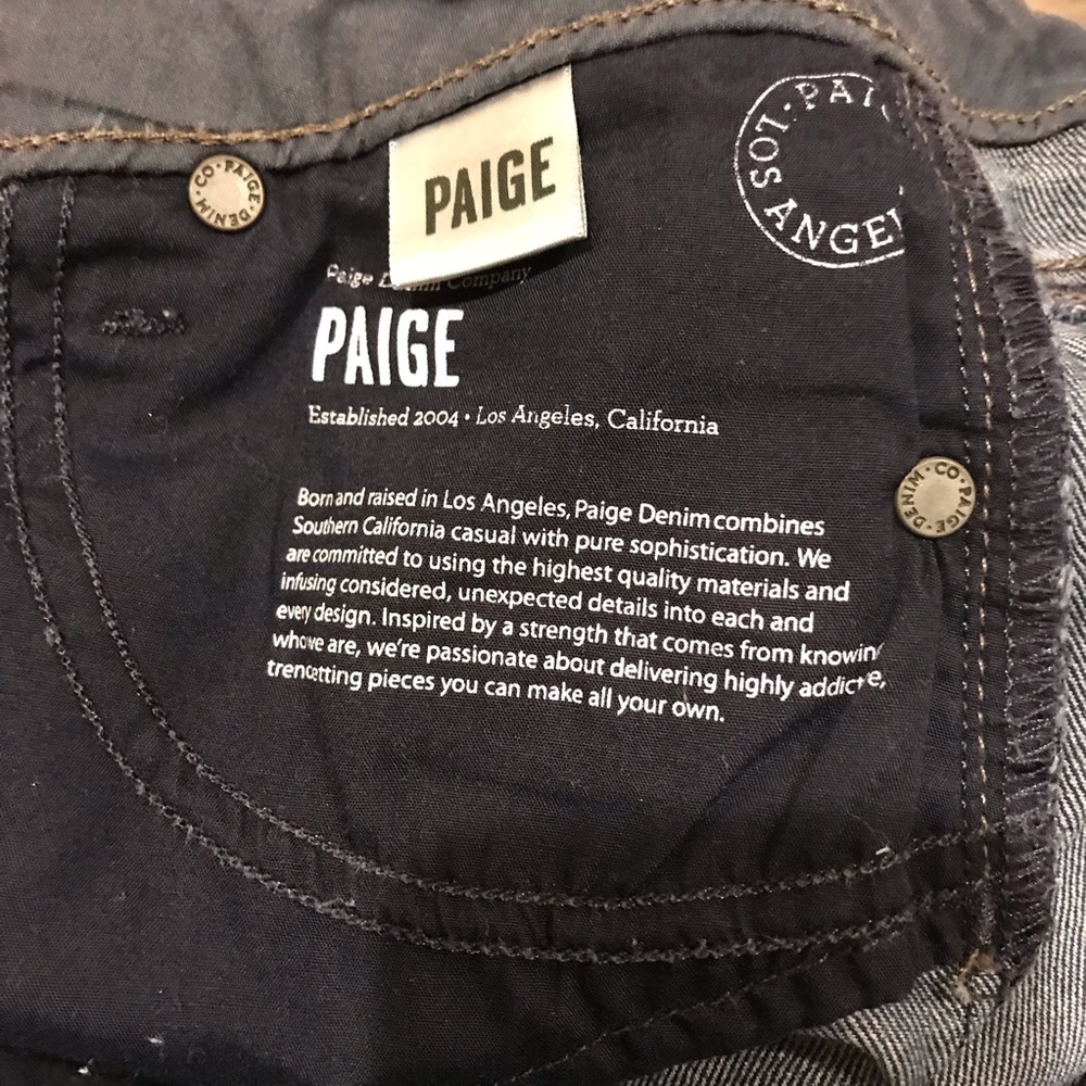 Paige Denim Skyline Skinny Jean - twilight - Picture 4 of 5